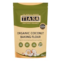TIANA Fairtrade Organics Coconut Baking Flour 500g
