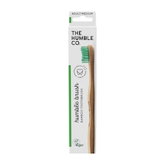 Humble Bamboo Adult Medium Bristle Toothbrush (Blue, Purple, White or Green)