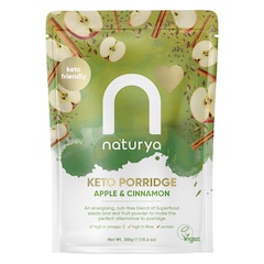 Naturya Keto Porridge Apple & Cinnamon 300g