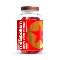 Metabolism ACV Apple Cider Vinegar 1000mg 60 Vegan Gummies