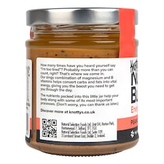 Knottys Nutri-Butter Energise Peanut Butter with Bee Pollen & Chia Seeds 180g