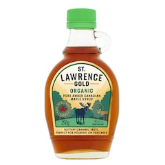 St Lawrence Organic Amber & Rich Maple Syrup 250g