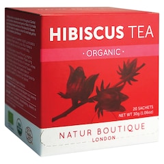 Natur Boutique Organic Hibiscus Tea 20 Sachets