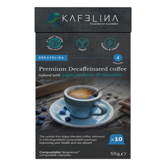 Image 1 for Dekafelina Premium Decaffeinated Coffee 10 Compostable Capsules