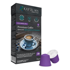 Image 2 for Columbolina Premium Coffee 10 Compostable Capsules