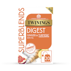 Superblends Digest Ginger & Turmeric with Fig 20 Teabags