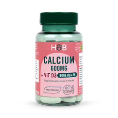 Image 1 for Calcium + Vitamin D 600mg 60 Tablets
