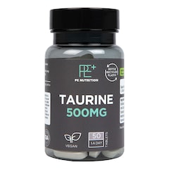 PE Nutrition Taurine 50 Tablets 500mg
