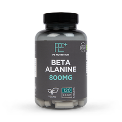 Image 1 for PE Nutrition Beta Alanine 800mg 120 Tablets