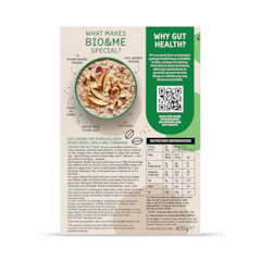 Oats & Plenty Apple & Cinnamon Gut-Loving Porridge 400g