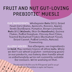 Bio & Me Fruit & Nut Gut-Loving Muesli 400g