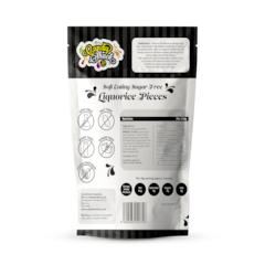 Soft Eating Sugar Free Liquorice Pieces 120g