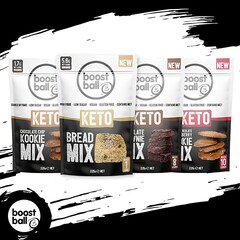 Boostball Keto Chocolate Brownie Mix with Natural Sweeteners 225g