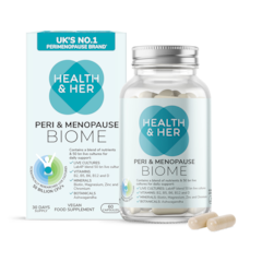 Image 1 for Perimenopause Biome Food Supplement 60 Capsules