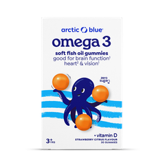 Image 1 for Omega 3 Soft Fish Oil Strawberry Citrus Flavour 30 Gummies