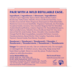 Image 3 for WILD Fresh Cotton & Sea Salt Natural Deodorant Refill 40g