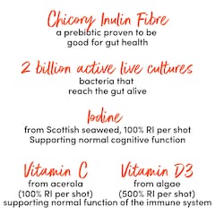 No.1 Living Gut & Immune Health Shot Full Box 10 x 60ml