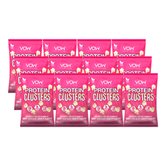 Image 1 for VOW Nutrition Protein Clusters White Chocolate 30g x 12