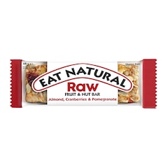 Eat Natural Raw Fruit & Nut Bar Almond, Cranberries & Pomegranate 45g