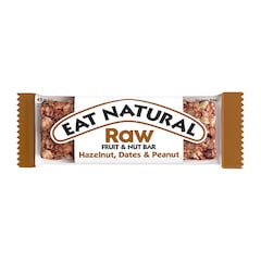 Eat Natural Raw Fruit & Nut Bar Hazelnut, Dates & Peanut 45g