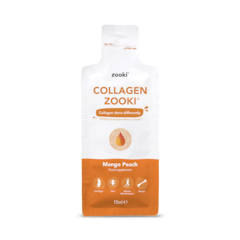 Marine Collagen 5,000mg, Mango Peach Flavour - 14x15ml Liquid Sachets