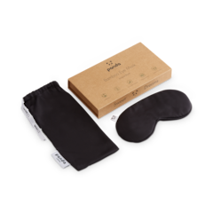 Image 3 for 100% Bamboo Eye Mask - Eclipse Black