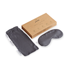 Image 3 for 100% Bamboo Eye Mask - Urban Grey
