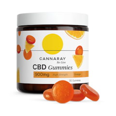 Cannaray Bright Days CBD 30mg 30 Gummies