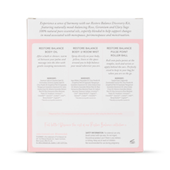 Image 2 for Restore Balance Discovery Kit 2x9ml - 1x10ml