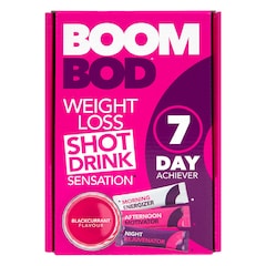 Boombod 7-Day Achiever Weightloss Shots - Blackcurrant