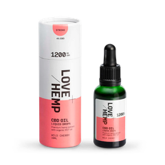 Image 1 for 1200mg 4% CBD Oil Drops 30ml Wild Cherry Flavour