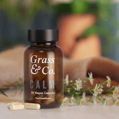 Grass & Co. CALM CBD+ 30 Vegan Capsules