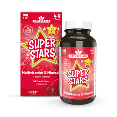 Image 1 for Super Stars Multivitamins & Minerals 60 Tablets