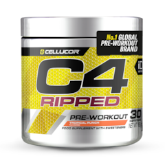 C4 Ripped Pre-Workout Tropical Punch 165g