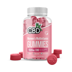Image 1 for CBDFX Women's Multivitamin CBD Gummies 1500mg 60 Gummies