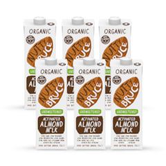 Activated Unsweetened Almond M*lk 6x 1L