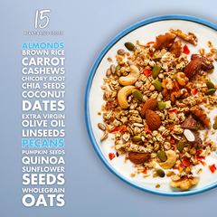 Image 3 for Low Sugar, Naturally Gut-Loving Granola 360g