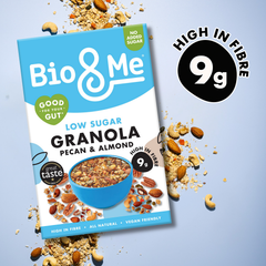 Image 4 for Low Sugar, Naturally Gut-Loving Granola 360g