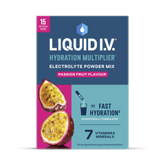 Image 1 for Liquid I.V. Hydration Electrolyte Powder Mix Passion Fruit 15 Sachets