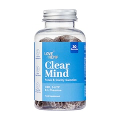 Clear Mind 300mg CBD Cold Press 30 Gummies
