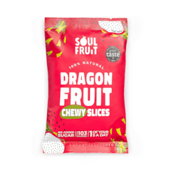 Soft Dried Dragon Fruit Slices 30g