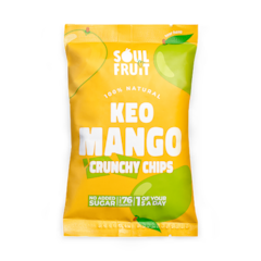 Crunchy Dried Mango Chips 20g