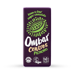 Ombar Centres Pistachio Chocolate Bar 70g