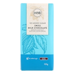 Holland & Barrett Swiss Milk Chocolate 100g