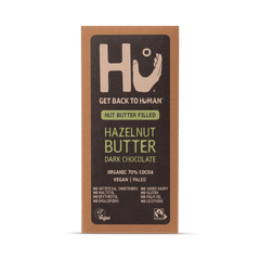 Image 1 for Hazelnut Butter Dark Chocolate Bar 60g