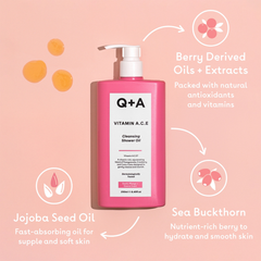 Image 3 for Vitamin A.C.E Cleansing Shower Oil 250ml