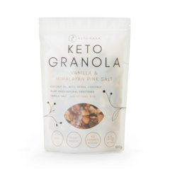 Vanilla & Himalayan Pink Salt Keto Granola 300g