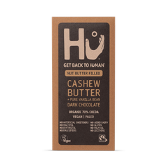 Image 1 for Cashew Butter + Pure Vanilla Bean Dark Chocolate Bar 60g