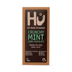 Image 1 for Crunchy Mint Dark Chocolate Bar 60g