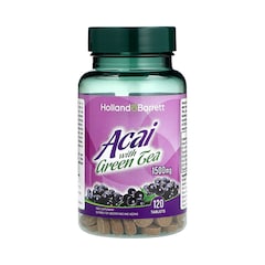 Acai with Green Tea 1500mg 120 Tablets